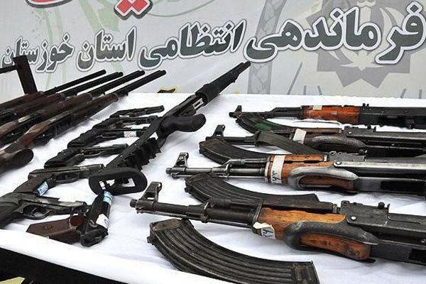 اعضای باند قاچاق اسلحه در خوزستان دستگیر شدند
