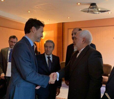 ملاقات ظریف با نخست وزیر و وزیر خارجه کانادا در مونیخ