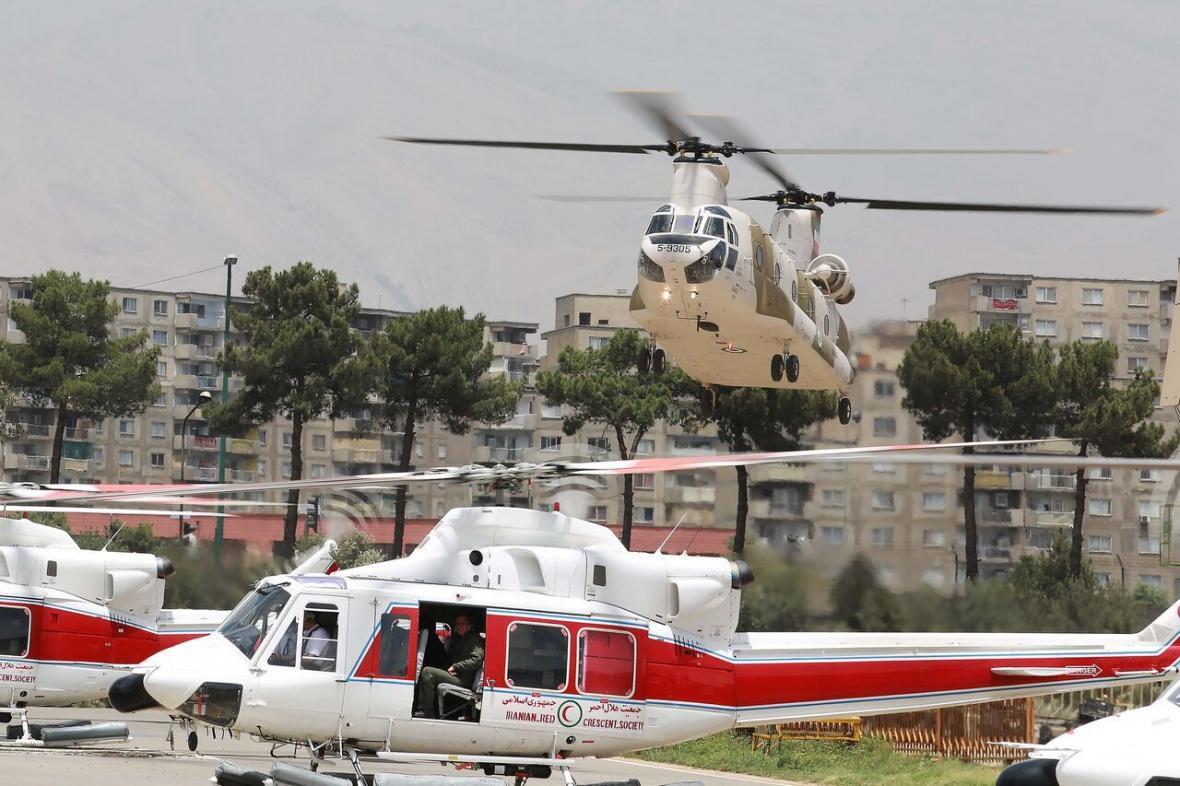 خبرنگاران بازگشت یک فروند بالگرد 412 به چرخه عملیات امداد هلال احمر