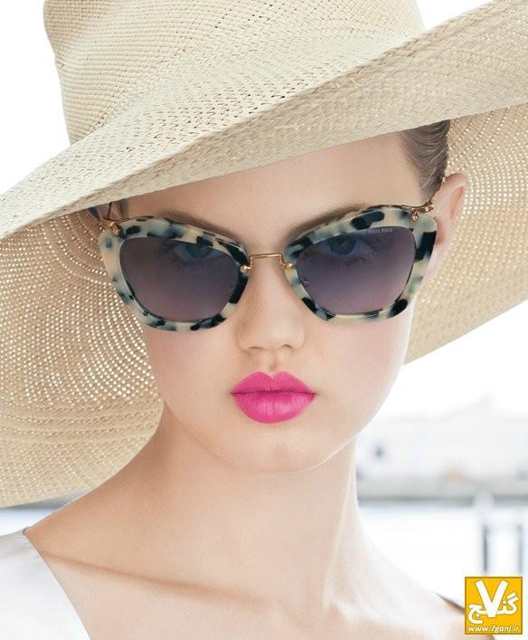جدیدترین مدل های عینک دودی زنانه 2014- سری 1 جدیدترین مدل های عینک دودی زنانه 2014- سری 1