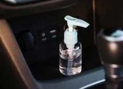 خطر نگهداری اسپری های الکل در خودرو در فصل گرما