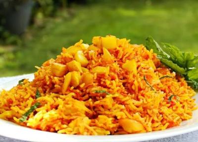 طرز تهیه استانبولی با مرغ (با سیب زمینی، قارچ و لوبیا سبز)