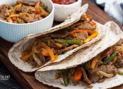طرز تهیه فاهیتای گوشت؛ غذای لذیذ مکزیکی